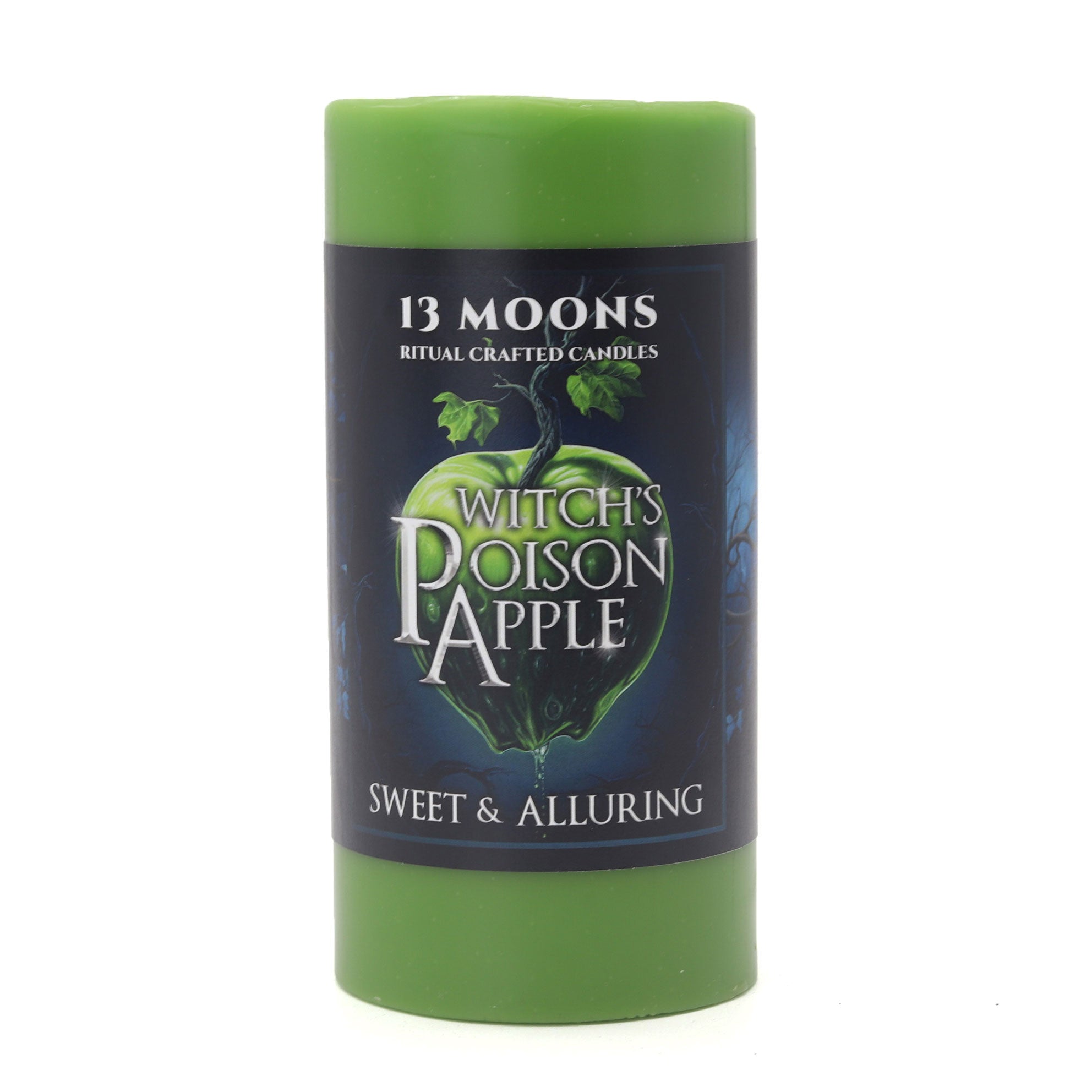 Witch's Poison Apple Ritual Candle - 13 Moons