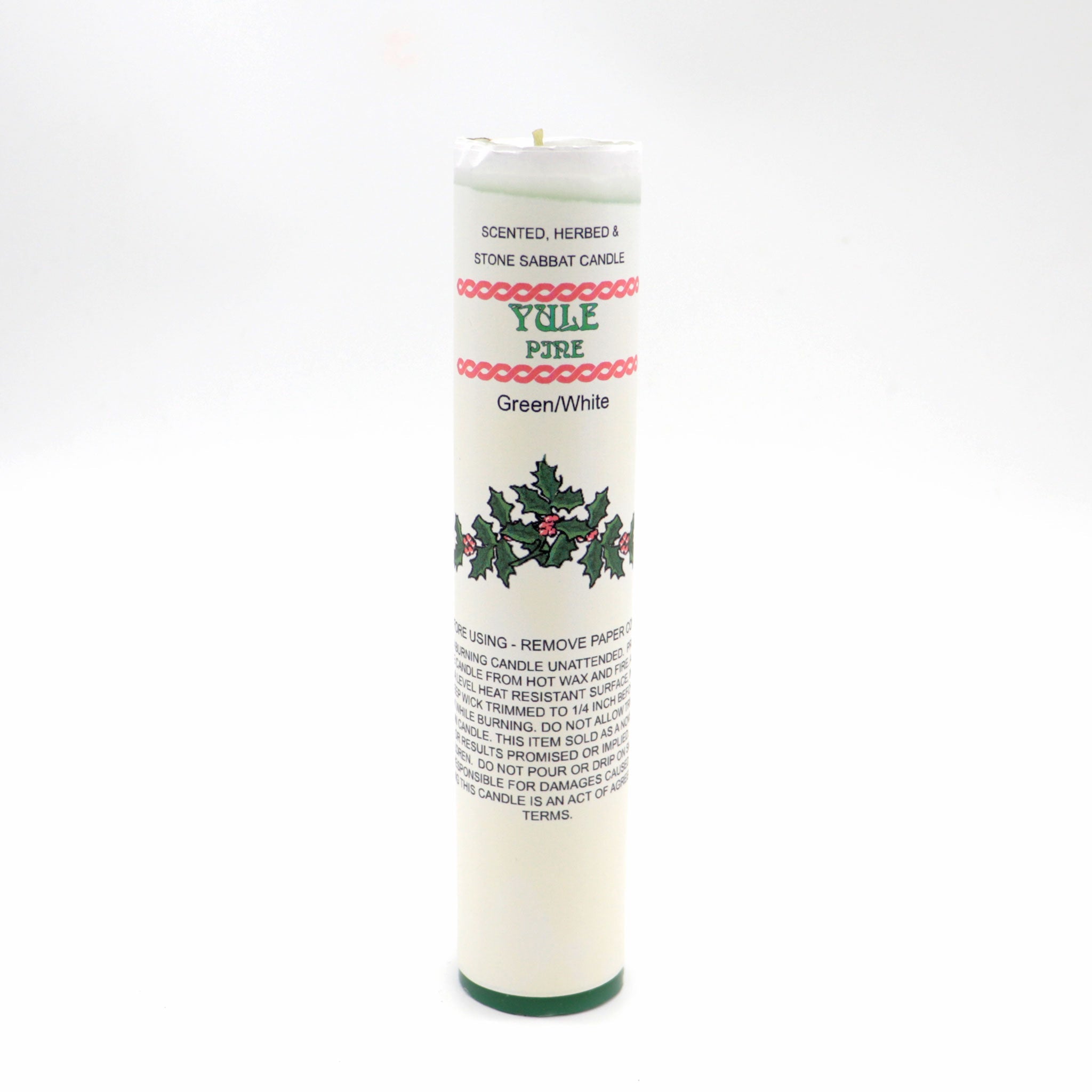 Yule Spell Candle, Cedar & Pine - 13 Moons